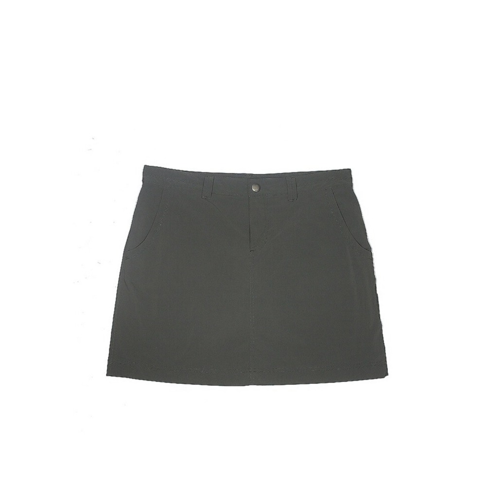 Eddie Bauer Hiking Sport Skort Skirt Women's Size 8 Dark‎ Gray Quick Dry Stretch